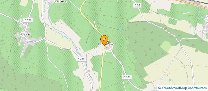 localisation de l'entreprise CHAMPAGNE LAGACHE BRATEAU  LEUVRIGNY