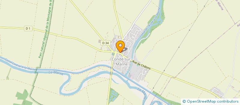 localisation de l'entreprise CHAMPAGNE LAURIANNE LEJOUR à CONDE-SUR-MARNE