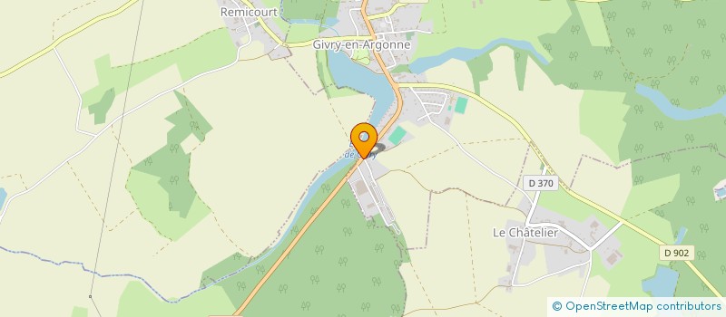 localisation de l'entreprise CHAMPAGNE LORRAINE IMMO  GIVRY-EN-ARGONNE