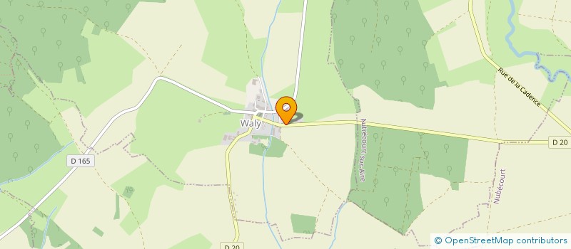 localisation de l'entreprise CHAMPAGNE LORRAINE INVEST à WALY