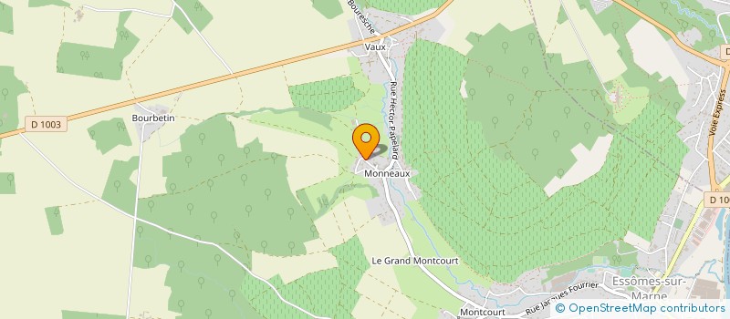 localisation de l'entreprise CHAMPAGNE M MICHAUX SCEV à ESSOMES-SUR-MARNE