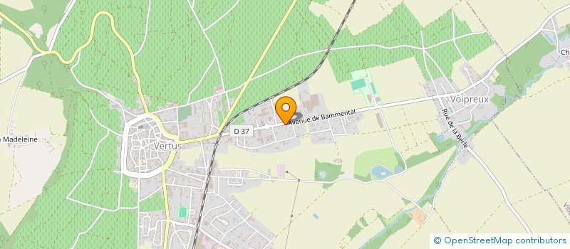 localisation de l'entreprise CHAMPAGNE MAILLIARD-LENOIR  BLANCS-COTEAUX