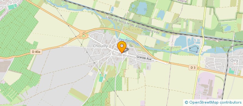 localisation de l'entreprise CHAMPAGNE MARTIN ET MARTIN  CHOUILLY