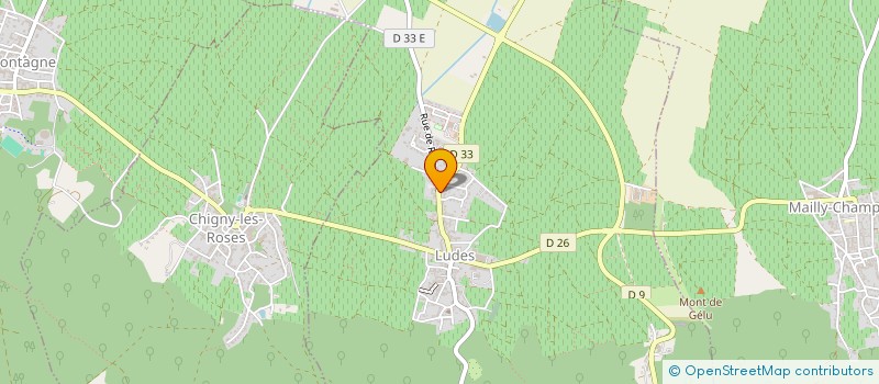 localisation de l'entreprise CHAMPAGNE MONMARTHE à LUDES