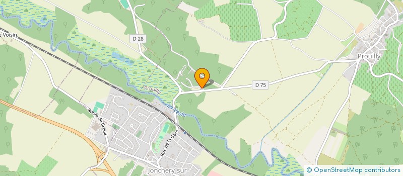 localisation de l'entreprise CHAMPAGNE MOTORS  PROUILLY