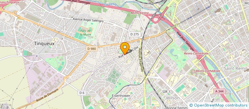 localisation de l'entreprise CHAMPAGNE NETTOYAGE PAYSAGISME  REIMS