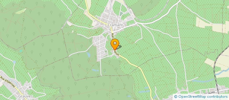 localisation de l'entreprise CHAMPAGNE PERTOIS-LEBRUN à CRAMANT