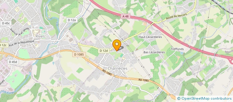 localisation de l'entreprise CHAMPAGNE - RENAISSANCE  CHARNECLES