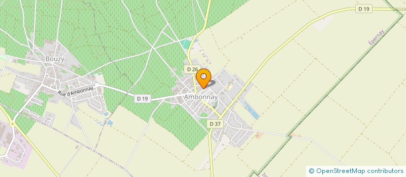 localisation de l'entreprise CHAMPAGNE SEBASTIEN BEAUFORT  AMBONNAY