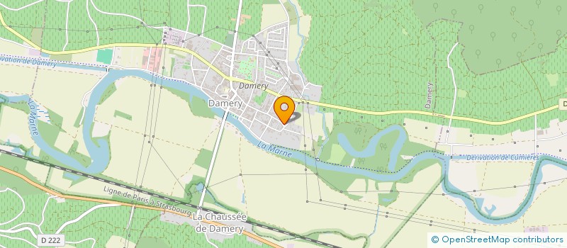 localisation de l'entreprise CHAMPAGNE SERGE GAILLOT  DAMERY