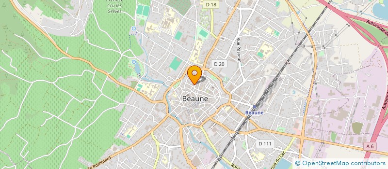 localisation de l'entreprise CHAMPAGNE SERVICES CONSULTANTS à BEAUNE