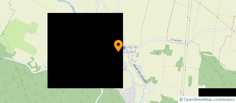 localisation de l'entreprise CHAMPAGNE STRUCTURE BOIS  RUMILLY-LES-VAUDES