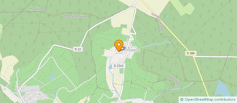 localisation de l'entreprise CHAMPAGNE VAUTRIN PERE ET FILS  CORMOYEUX