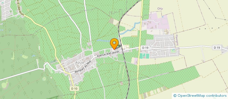 localisation de l'entreprise CHAMPAGNE VAUVERSIN PERE ET FILS  BLANCS-COTEAUX