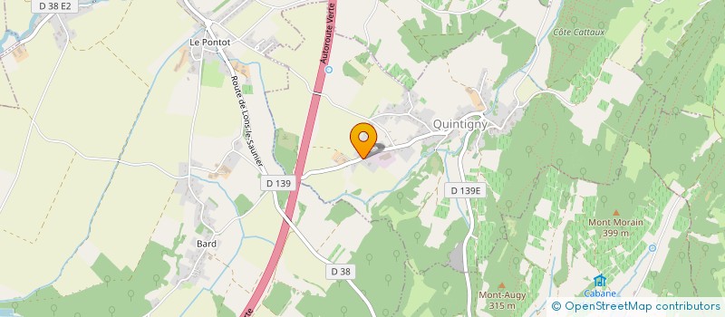 localisation de l'entreprise CHAMPAGNISATION LOUIS JACQUIER à QUINTIGNY