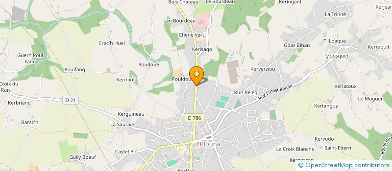 localisation de l'entreprise CHAMPAIN-BESNARD  PLOUHA