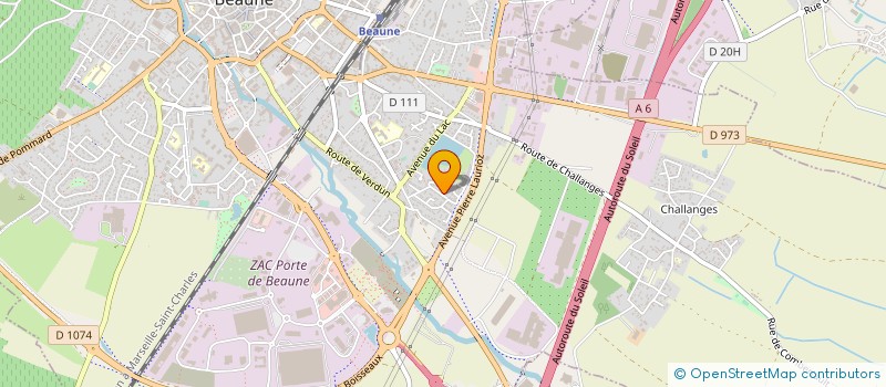 localisation de l'entreprise CHAMPANAY-DUDRAGNE  BLIGNY-LES-BEAUNE