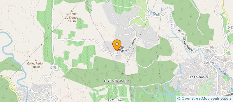 localisation de l'entreprise CHAMPAQCA à LES ARCS