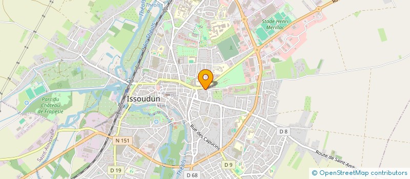 localisation de l'entreprise CHAMPAULT à ISSOUDUN
