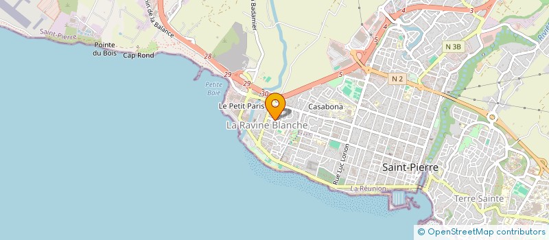 localisation de l'entreprise CHAMPCELLA à SAINT-PIERRE