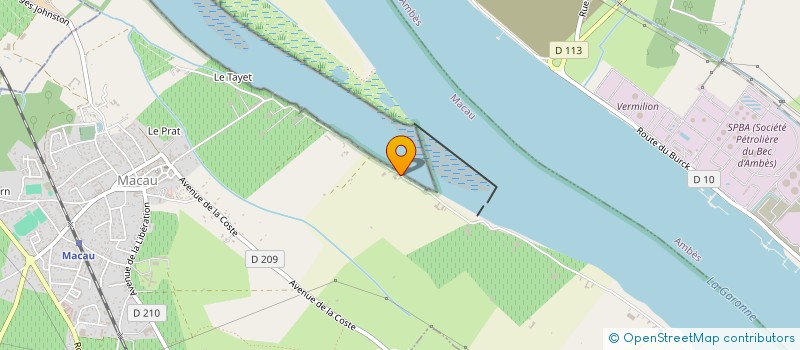 localisation de l'entreprise CHAMPEAUX IMMO  MACAU