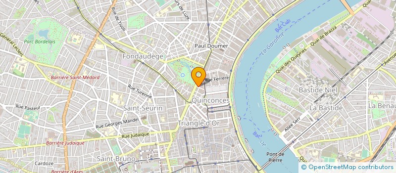 localisation de l'entreprise CHAMPEIL à BORDEAUX