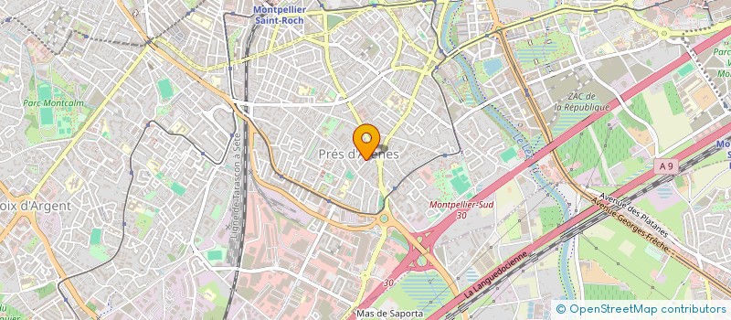 localisation de l'entreprise CHAMPELLIER à MONTPELLIER