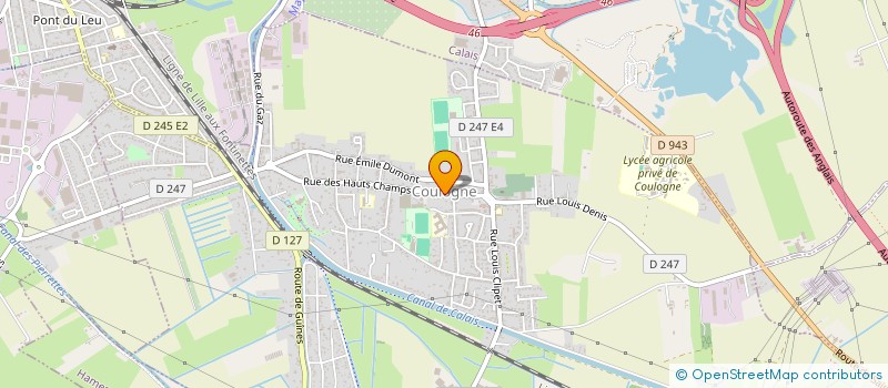 localisation de l'entreprise CHAMPENOIS à COULOGNE