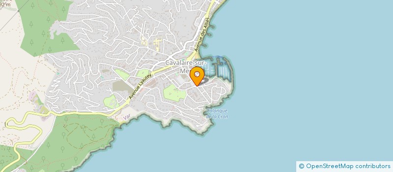 localisation de l'entreprise CHAMPENOY IMMOBILIER  CAVALAIRE-SUR-MER