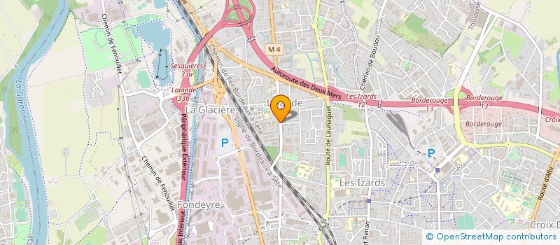 localisation de l'entreprise CHAMPERET VINS DU COMTE TOLOSAN à TOULOUSE