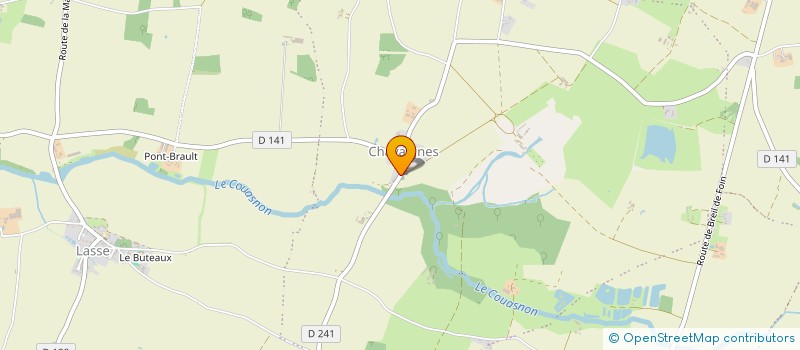 localisation de l'entreprise CHAMPETRE.COM  NOYANT-VILLAGES