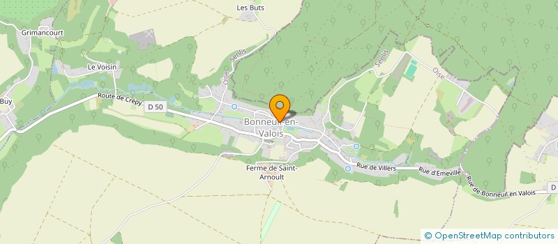 localisation de l'entreprise CHAMPEXEL à BONNEUIL-EN-VALOIS