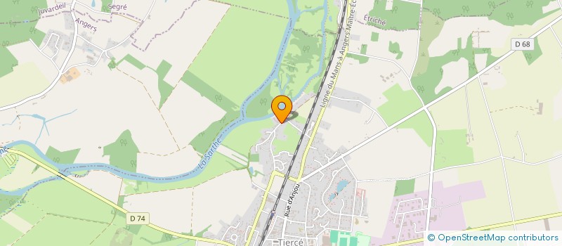 localisation de l'entreprise CHAMPI à TIERCE