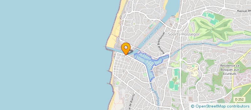 localisation de l'entreprise CHAMPI à CAPBRETON