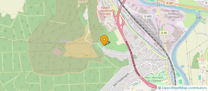 localisation de l'entreprise CHAMPI CONSEILS SECURITE INCENDIE à CHAMPIGNEULLES