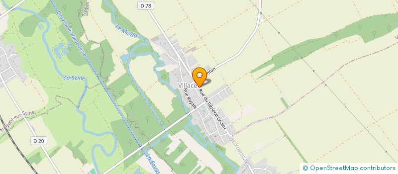 localisation de l'entreprise CHAMPIGNOLLE HOLDING  VILLACERF