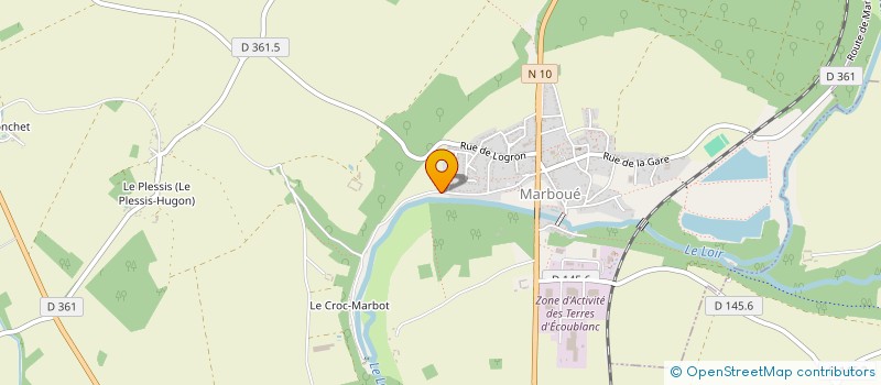 localisation de l'entreprise CHAMPIGNONNIERES MARBOUESIENNES à MARBOUE