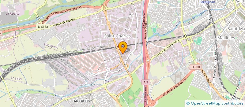 localisation de l'entreprise CHAMPIGNONS DU ROUSSILLON à PERPIGNAN