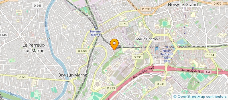 localisation de l'entreprise CHAMPIGNY CUGILLY à BRY-SUR-MARNE