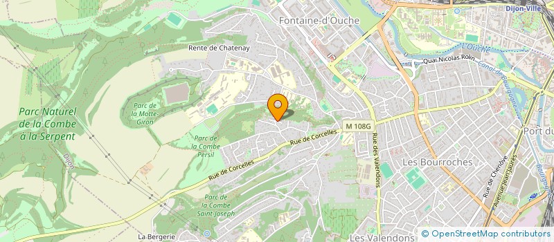 localisation de l'entreprise CHAMPIMMO  DIJON