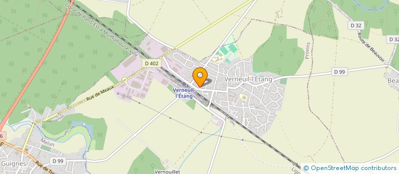localisation de l'entreprise CHAMPIN à OZOUER-LE-VOULGIS