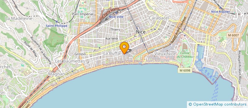 localisation de l'entreprise CHAMPIN IAMNI  NICE