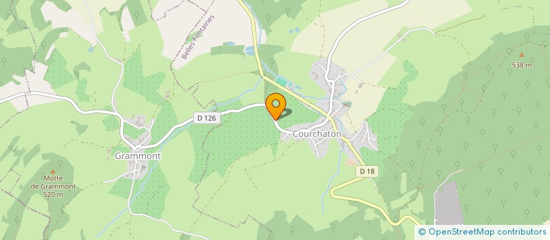 localisation de l'entreprise CHAMPION  COURCHATON