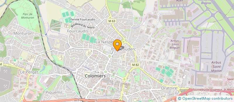 localisation de l'entreprise CHAMPION AERO à COLOMIERS