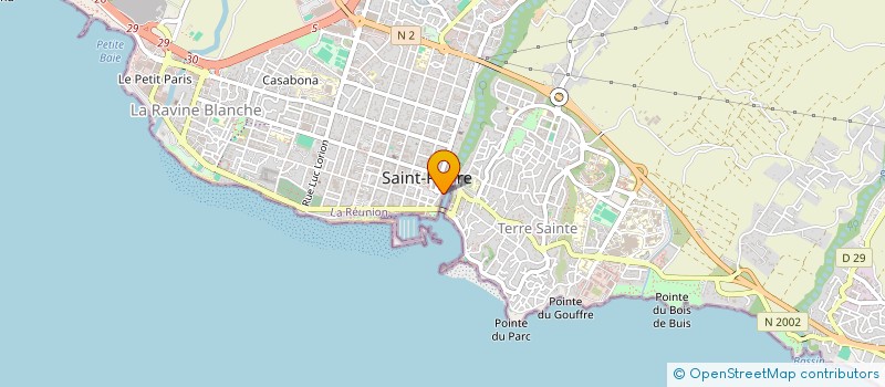 localisation de l'entreprise CHAMPION AUTO à SAINT-PIERRE