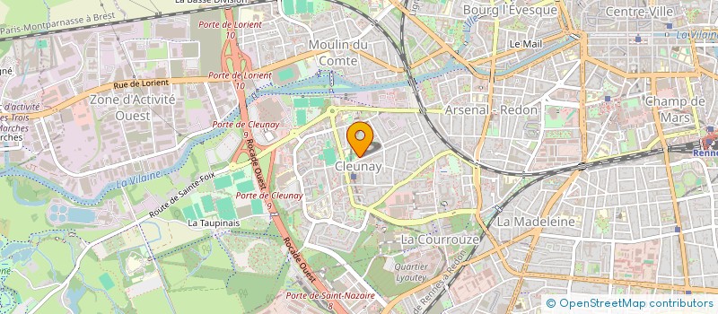 localisation de l'entreprise CHAMPION DE CICE ELEMENTAIRE à RENNES