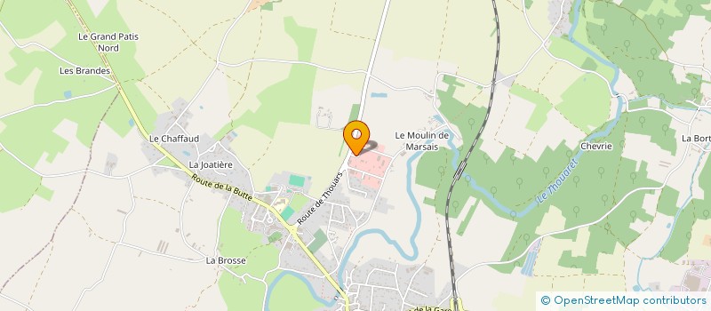 localisation de l'entreprise CHAMPION DE L'EVASION  SAINT-VARENT