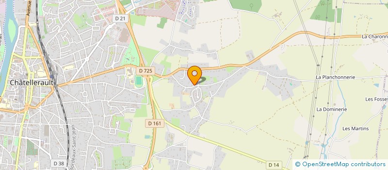 localisation de l'entreprise CHAMPION INVESTISSEMENTS à CHATELLERAULT