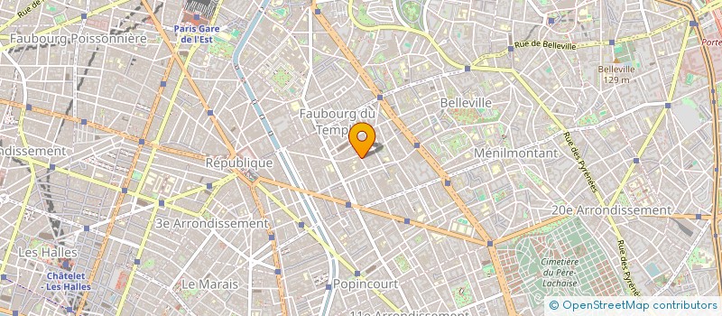 localisation de l'entreprise CHAMPION STOC  PARIS