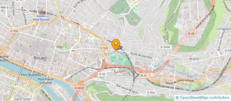 localisation de l'entreprise CHAMPIONNET à ROUEN